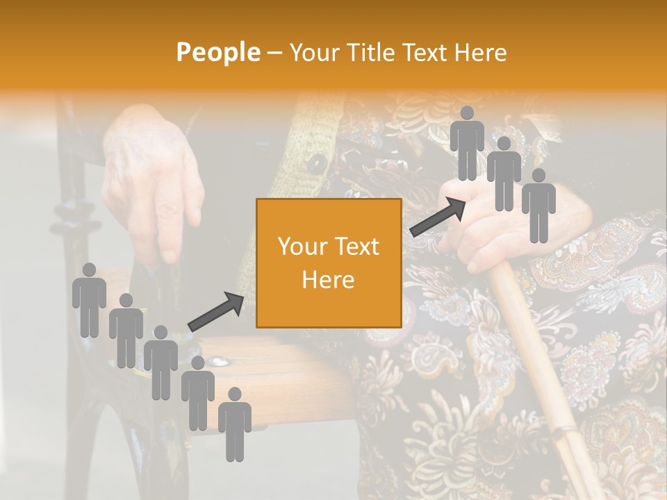 Age Grandmother Aged PowerPoint Template