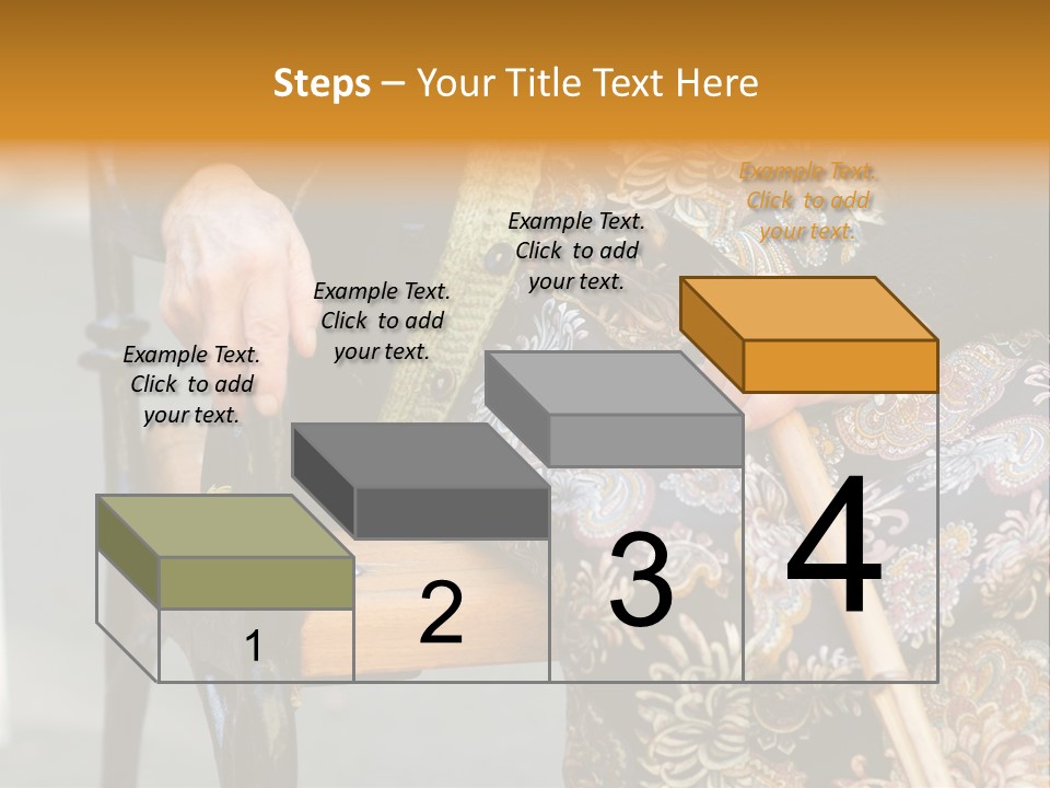 Age Grandmother Aged PowerPoint Template