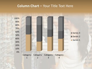 Caucasian Looking Casual PowerPoint Template