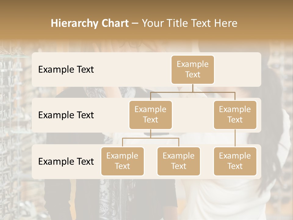 Caucasian Looking Casual PowerPoint Template