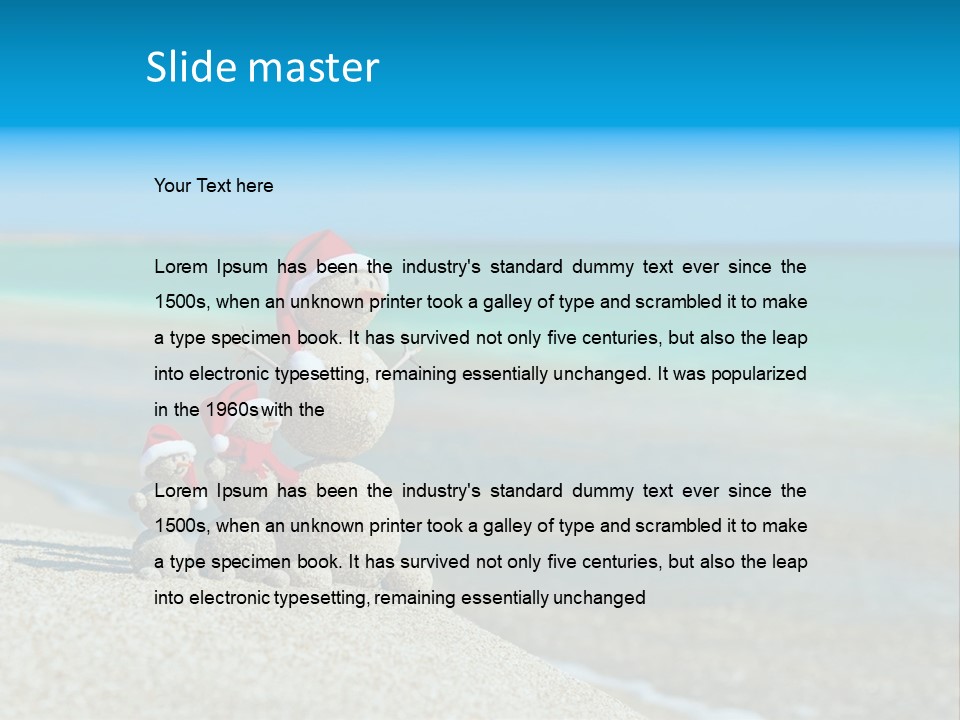 Season Symbol Vacation PowerPoint Template