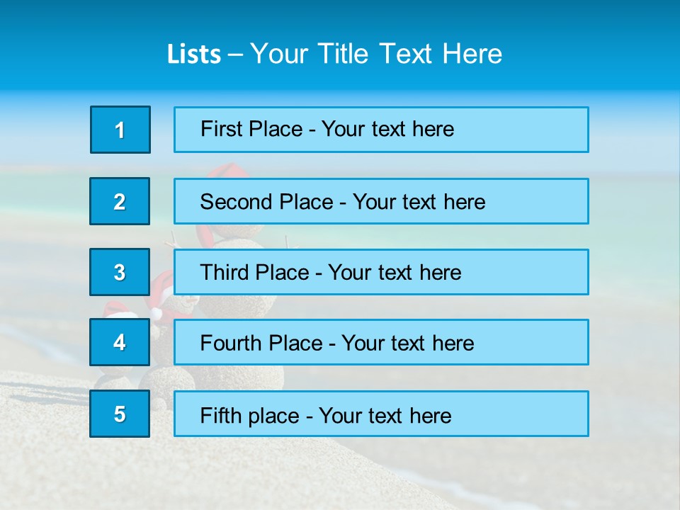 Season Symbol Vacation PowerPoint Template