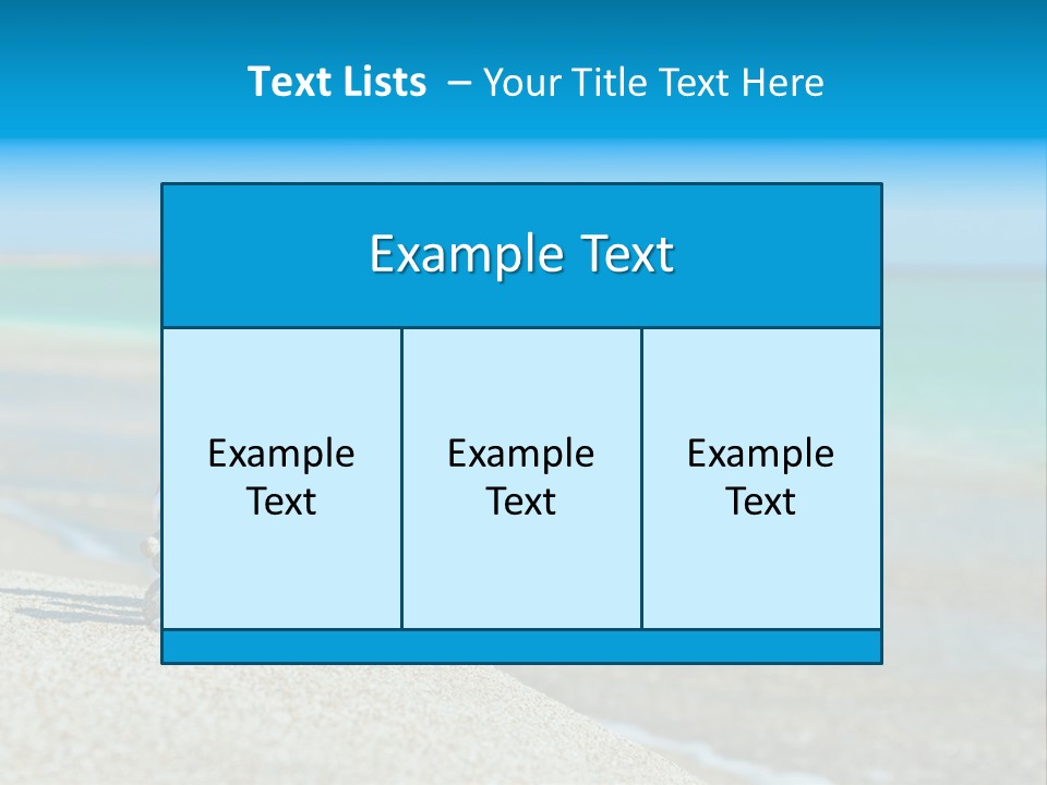 Season Symbol Vacation PowerPoint Template