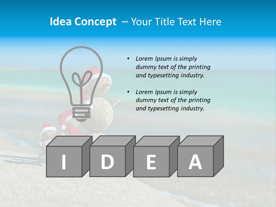 Season Symbol Vacation PowerPoint Template