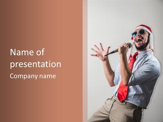 Year Shades Isolated PowerPoint Template