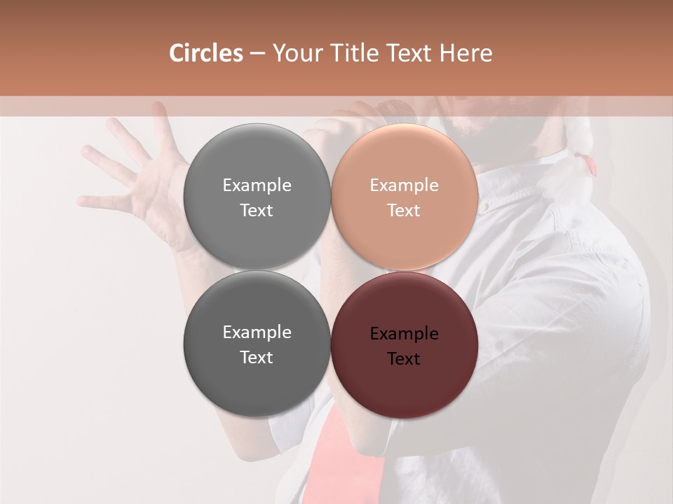 Year Shades Isolated PowerPoint Template