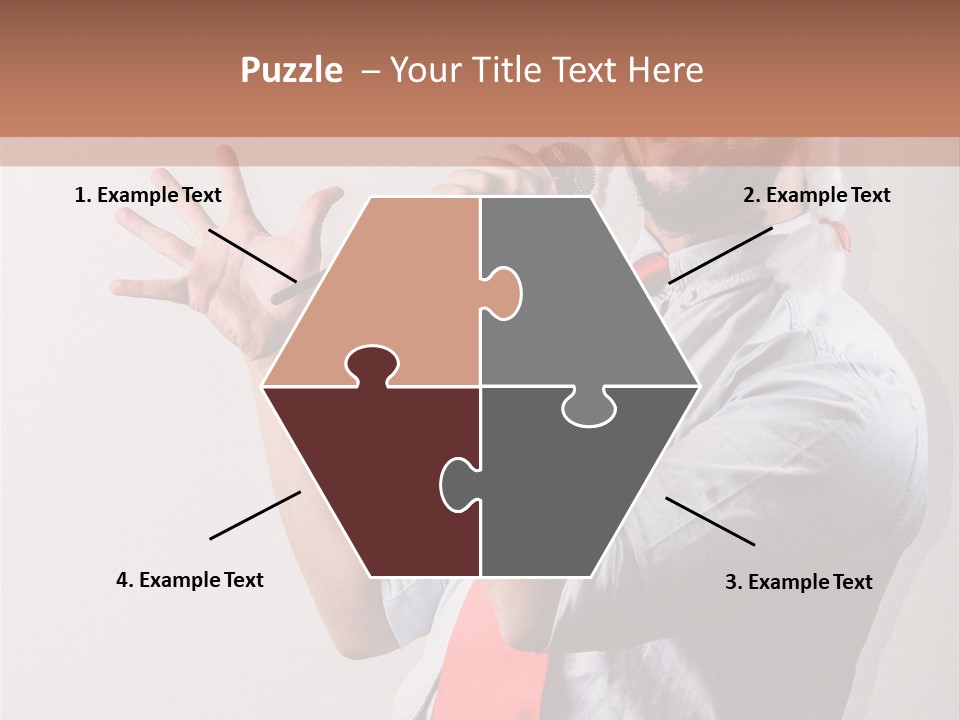 Year Shades Isolated PowerPoint Template