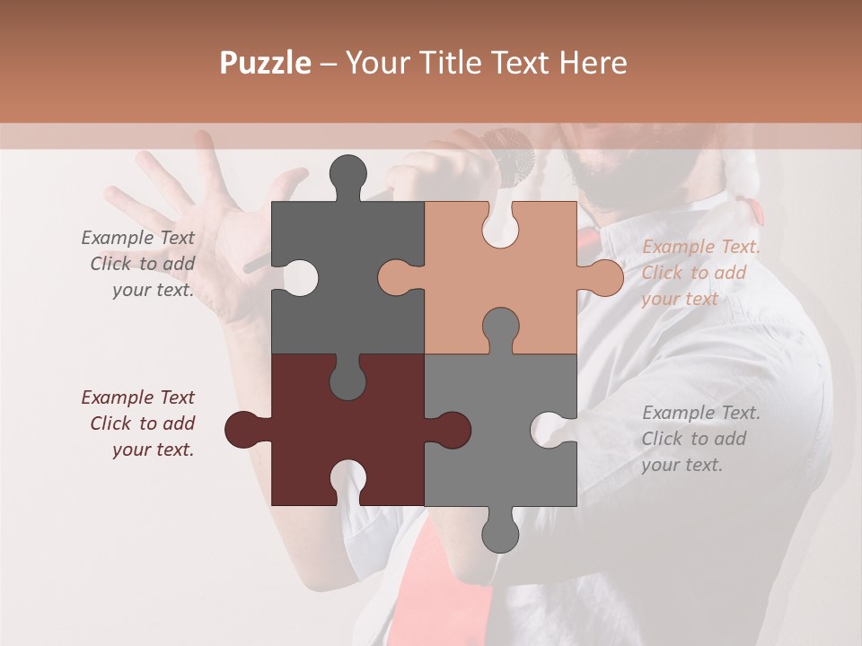 Year Shades Isolated PowerPoint Template