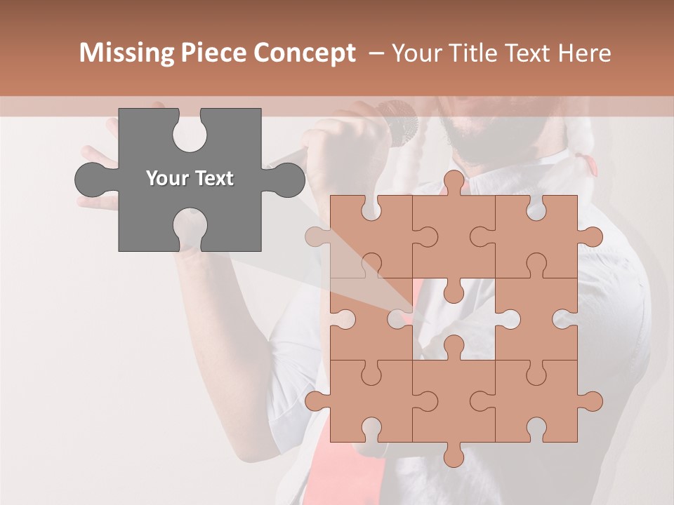 Year Shades Isolated PowerPoint Template