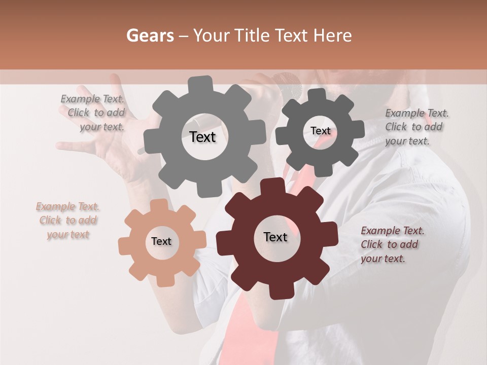 Year Shades Isolated PowerPoint Template