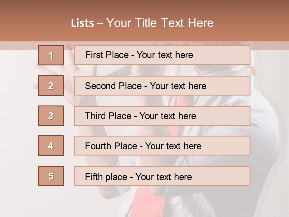Year Shades Isolated PowerPoint Template