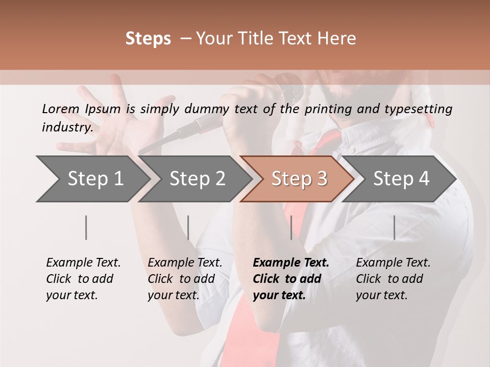 Year Shades Isolated PowerPoint Template