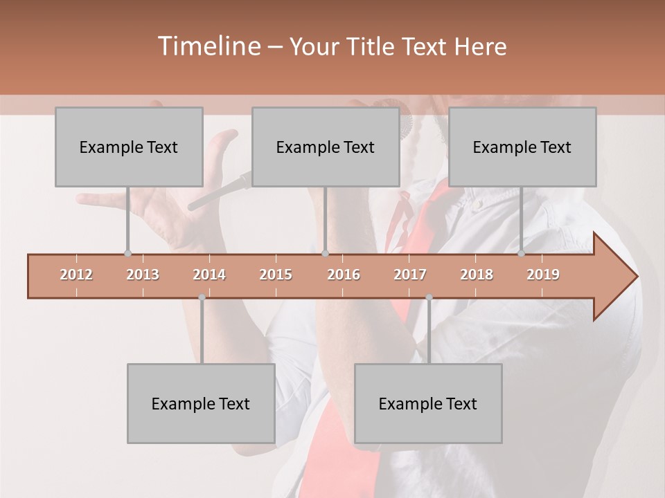 Year Shades Isolated PowerPoint Template