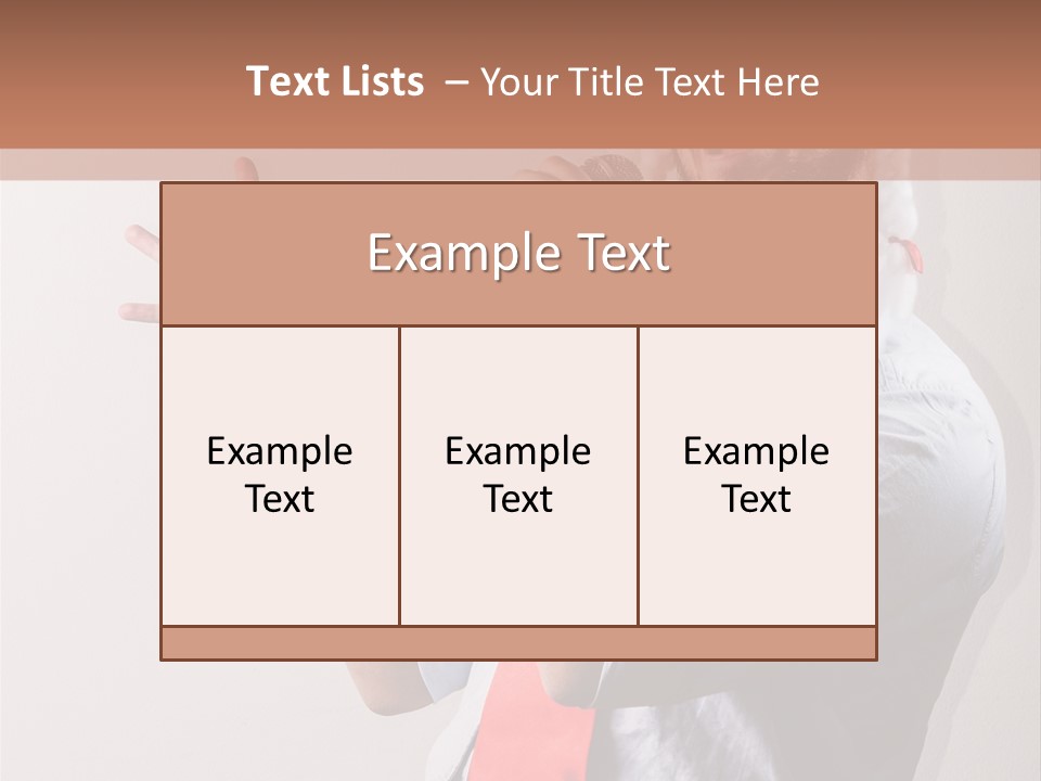 Year Shades Isolated PowerPoint Template