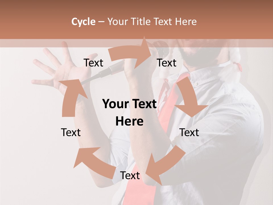 Year Shades Isolated PowerPoint Template