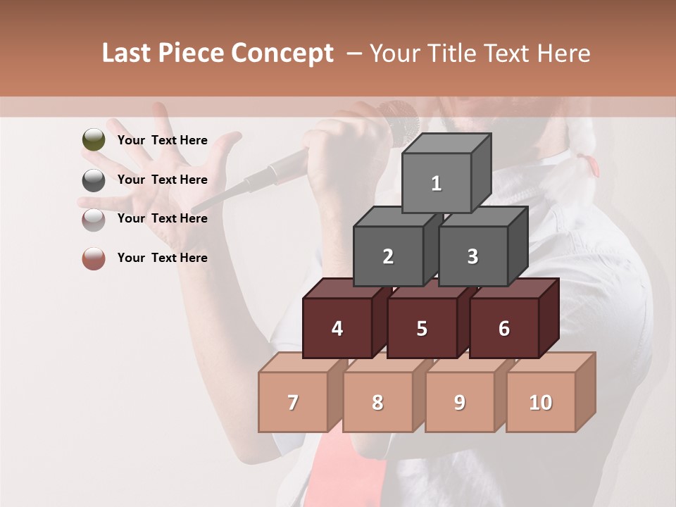 Year Shades Isolated PowerPoint Template