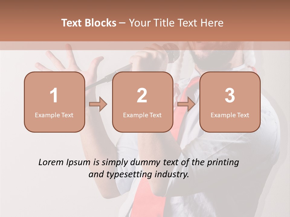 Year Shades Isolated PowerPoint Template