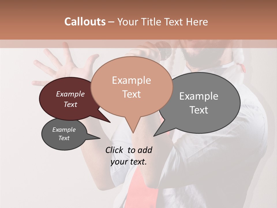 Year Shades Isolated PowerPoint Template