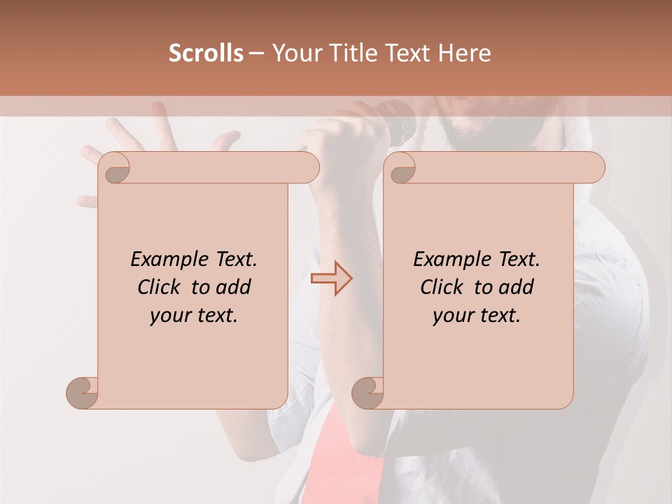 Year Shades Isolated PowerPoint Template
