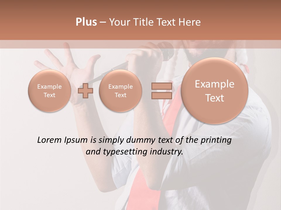 Year Shades Isolated PowerPoint Template