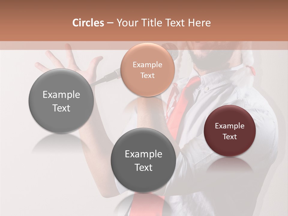 Year Shades Isolated PowerPoint Template