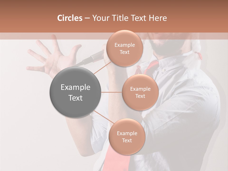 Year Shades Isolated PowerPoint Template