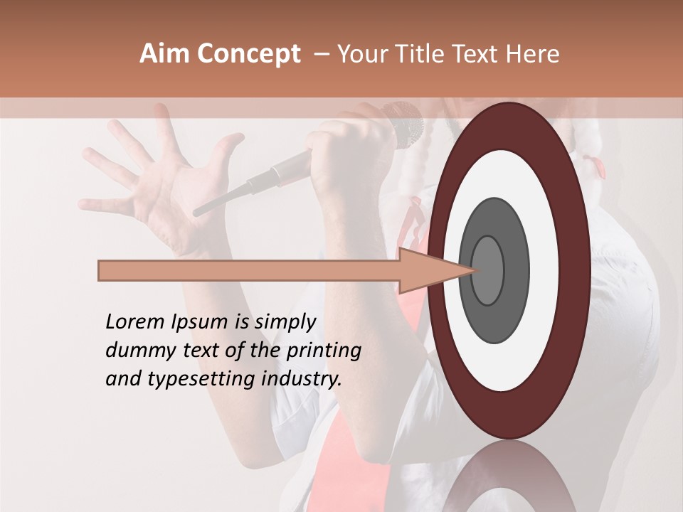 Year Shades Isolated PowerPoint Template