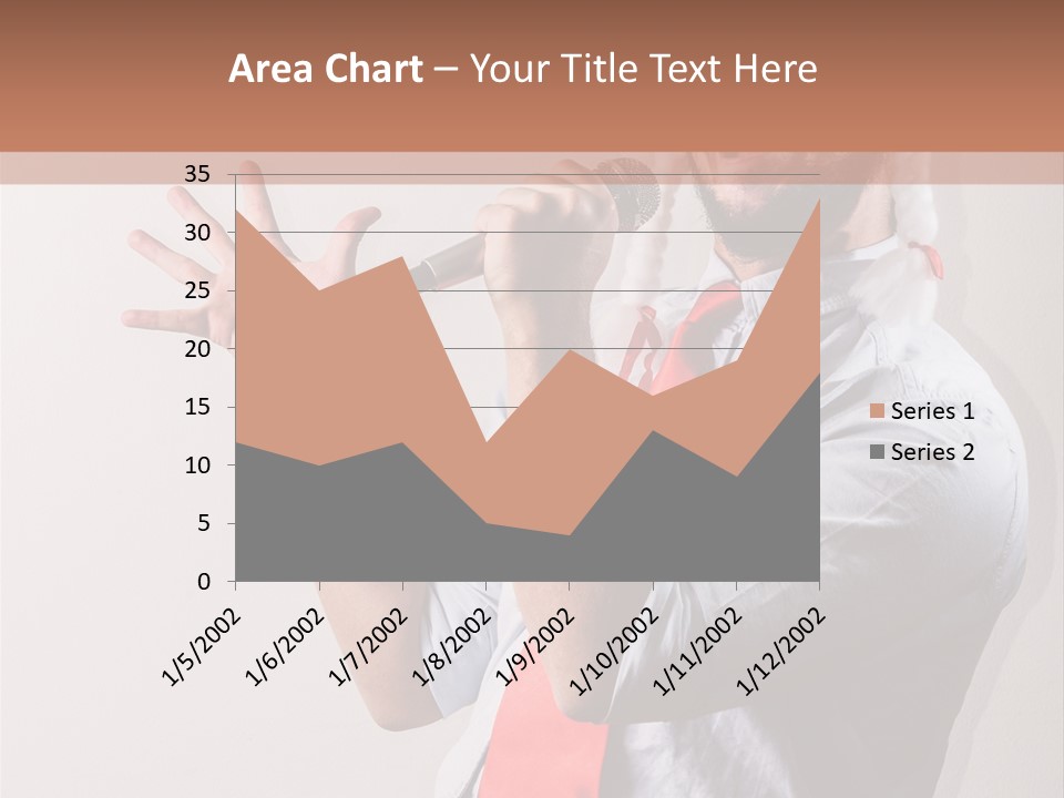 Year Shades Isolated PowerPoint Template