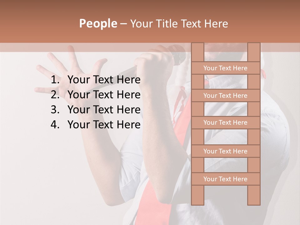 Year Shades Isolated PowerPoint Template