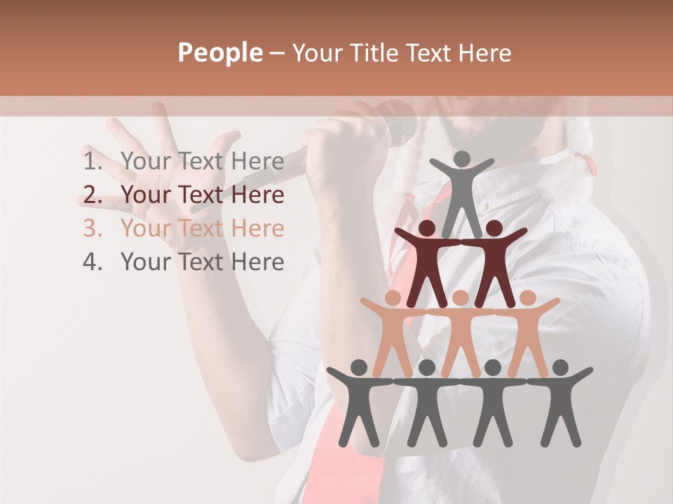 Year Shades Isolated PowerPoint Template