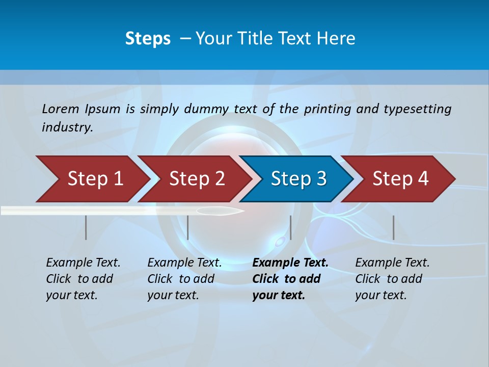 Test Baby Injection PowerPoint Template