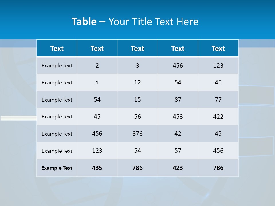 Test Baby Injection PowerPoint Template