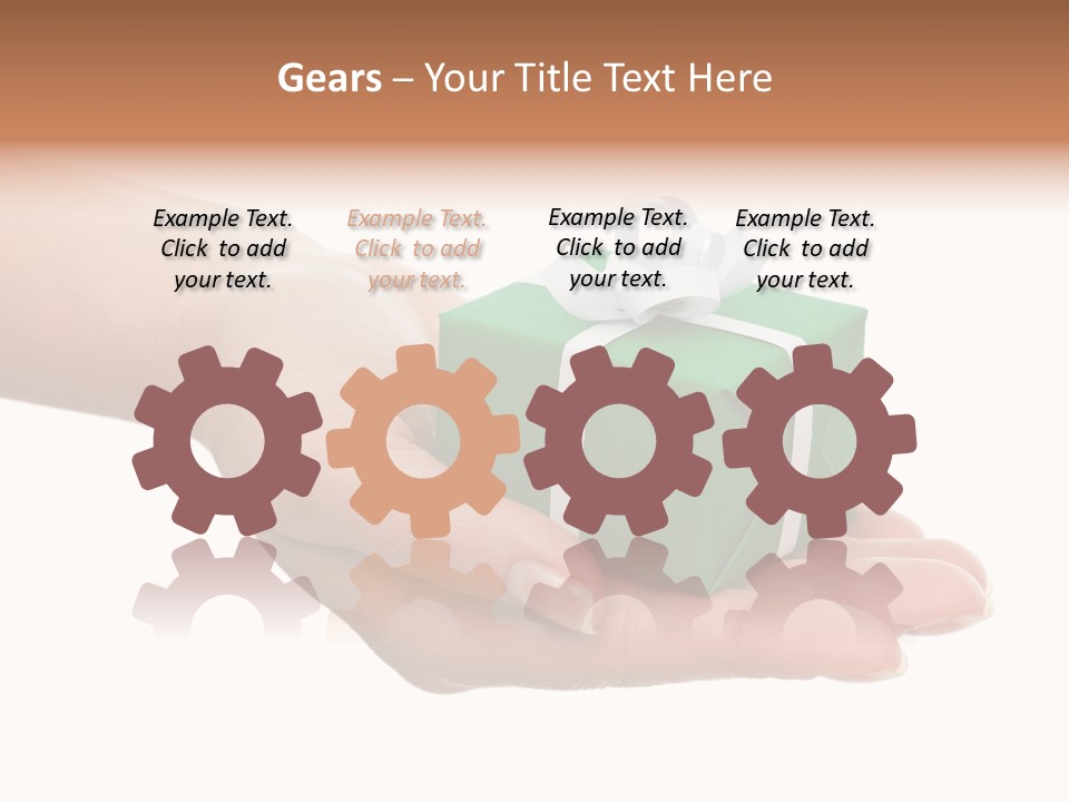 Give Seasonal Sharing PowerPoint Template