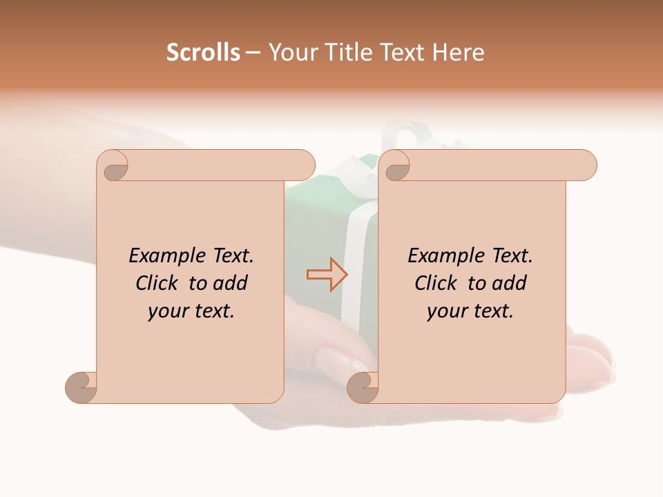 Give Seasonal Sharing PowerPoint Template