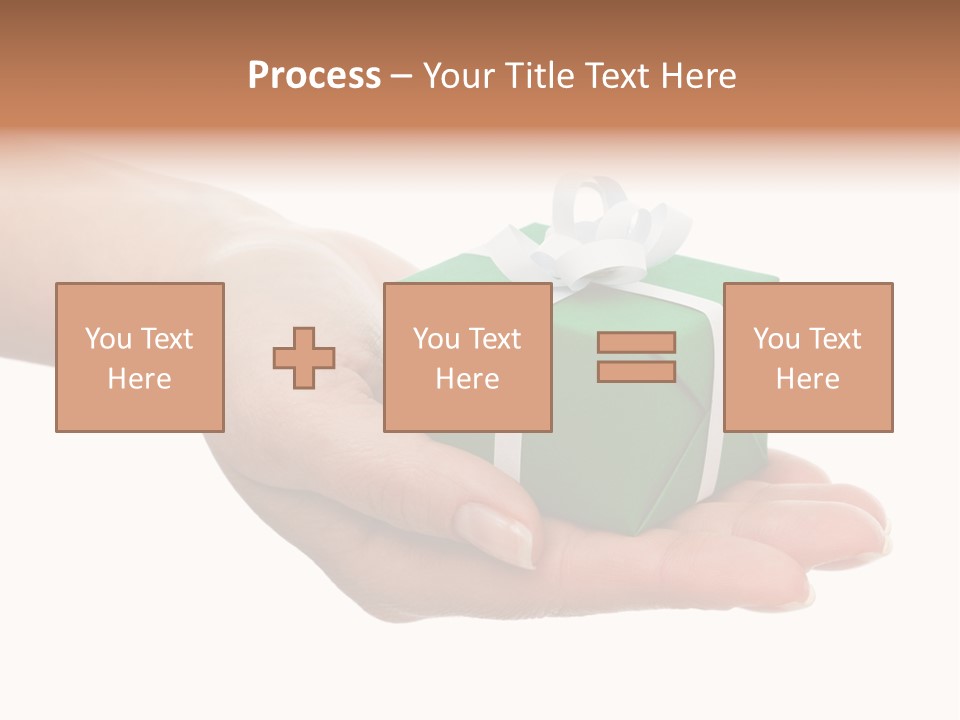 Give Seasonal Sharing PowerPoint Template