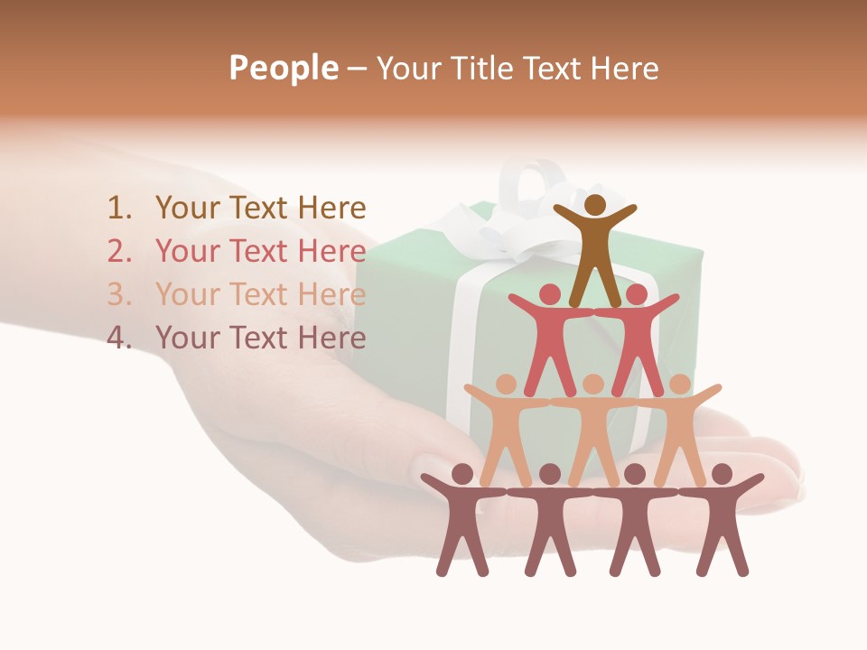 Give Seasonal Sharing PowerPoint Template