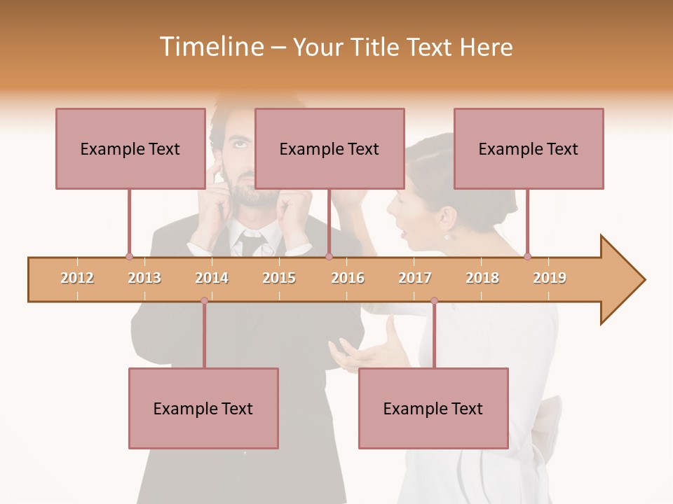 Dispute Ethnic Family PowerPoint Template
