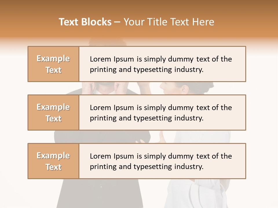 Dispute Ethnic Family PowerPoint Template