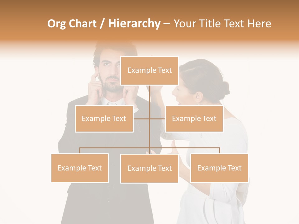 Dispute Ethnic Family PowerPoint Template