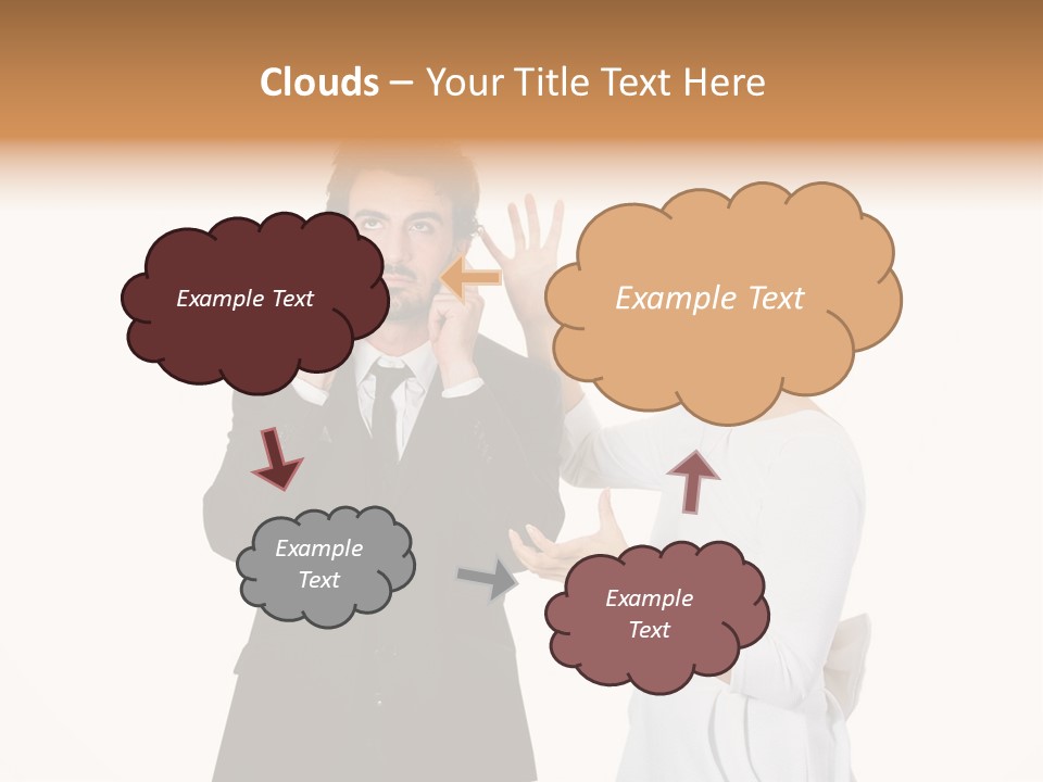Dispute Ethnic Family PowerPoint Template