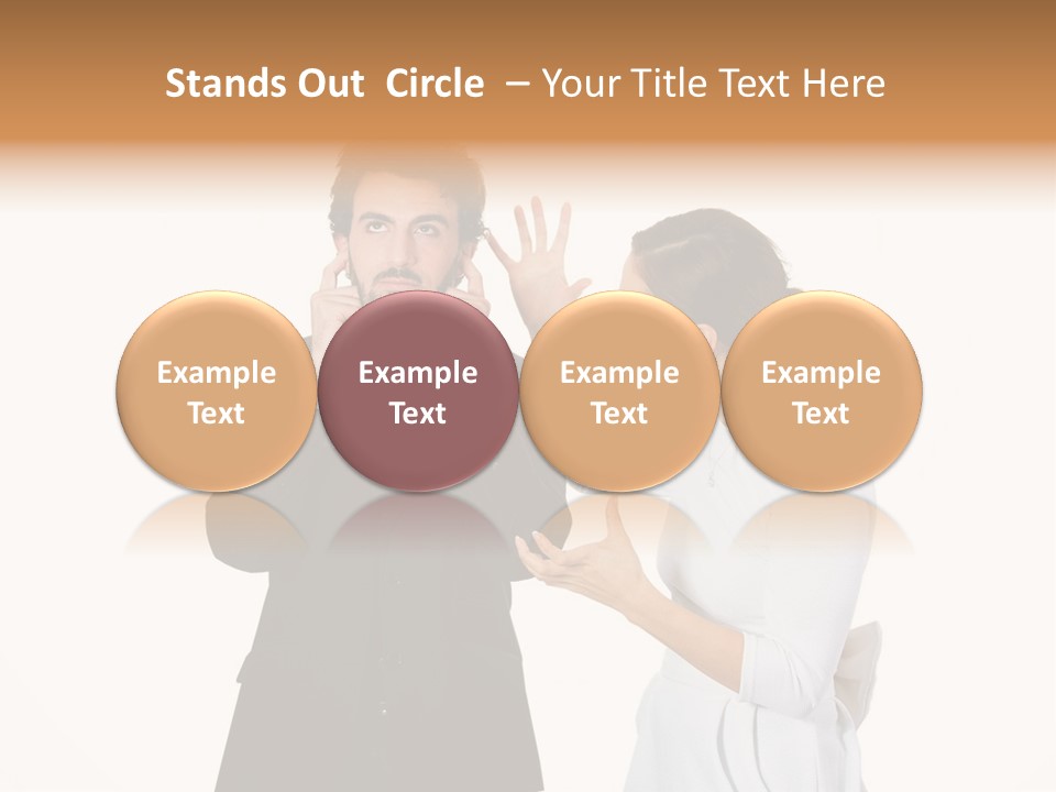 Dispute Ethnic Family PowerPoint Template
