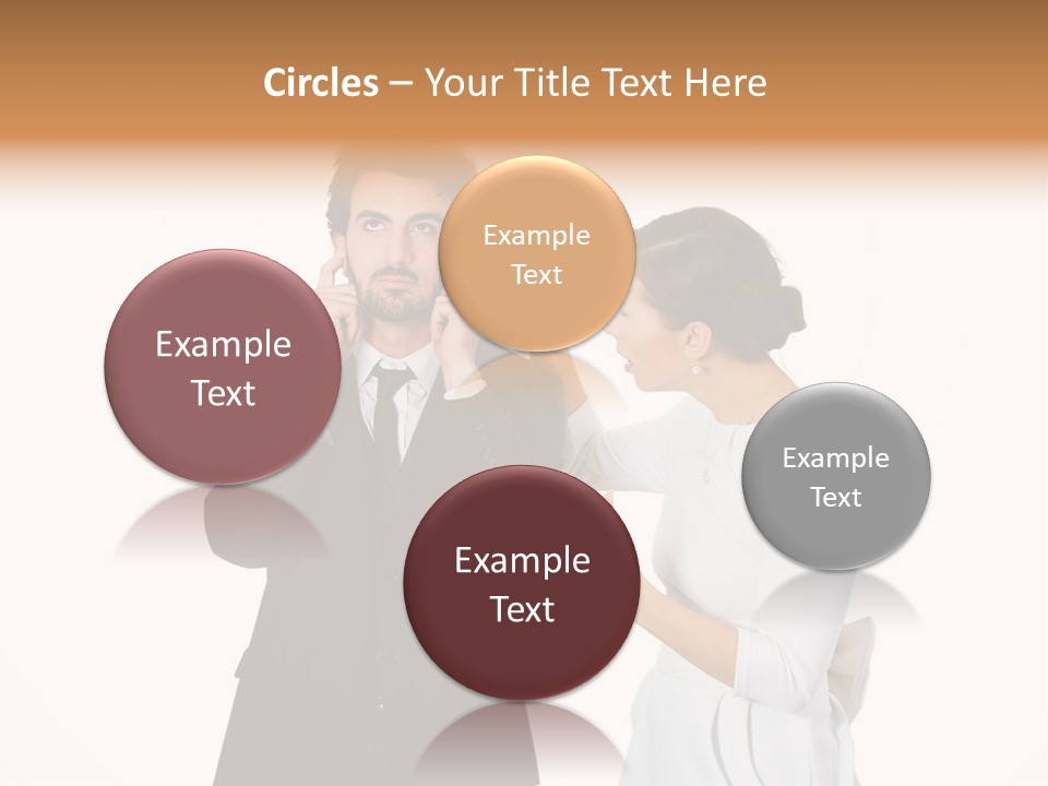 Dispute Ethnic Family PowerPoint Template