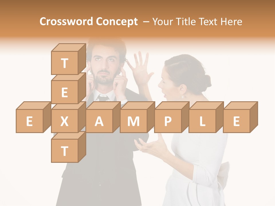 Dispute Ethnic Family PowerPoint Template