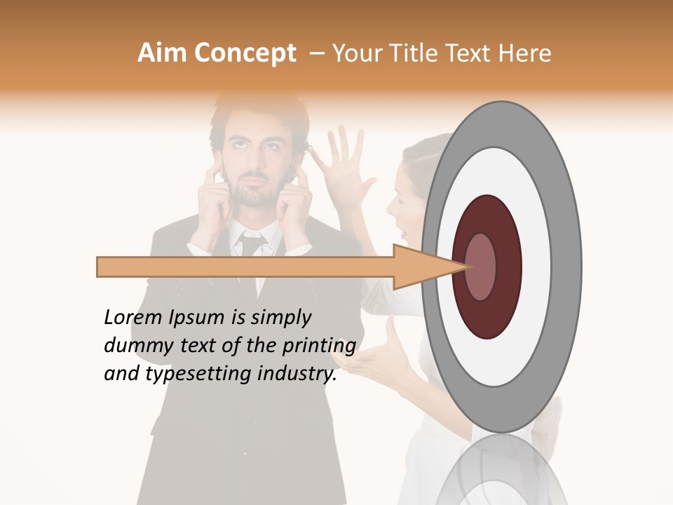 Dispute Ethnic Family PowerPoint Template