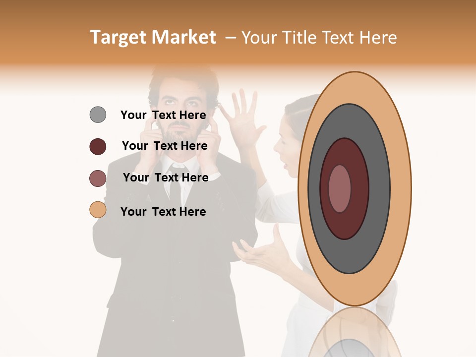 Dispute Ethnic Family PowerPoint Template