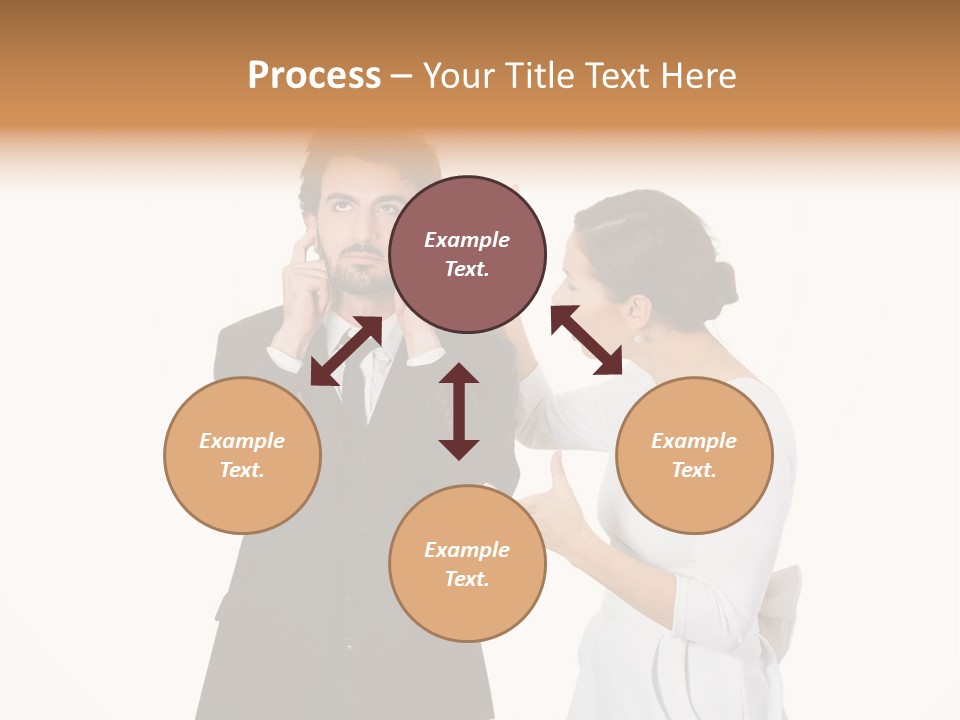 Dispute Ethnic Family PowerPoint Template