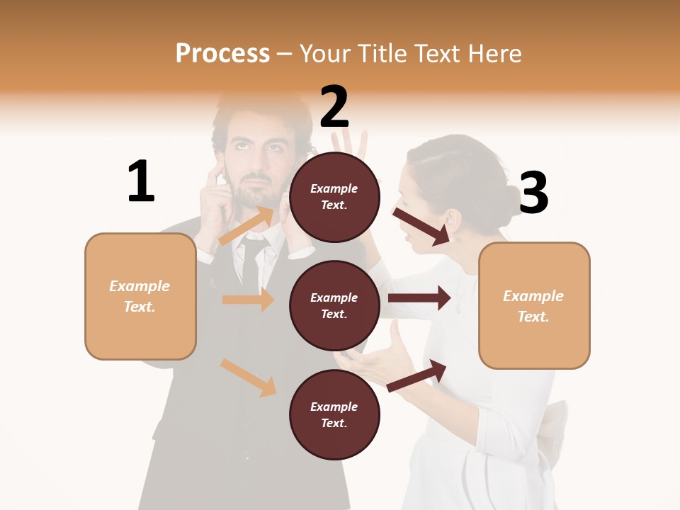 Dispute Ethnic Family PowerPoint Template