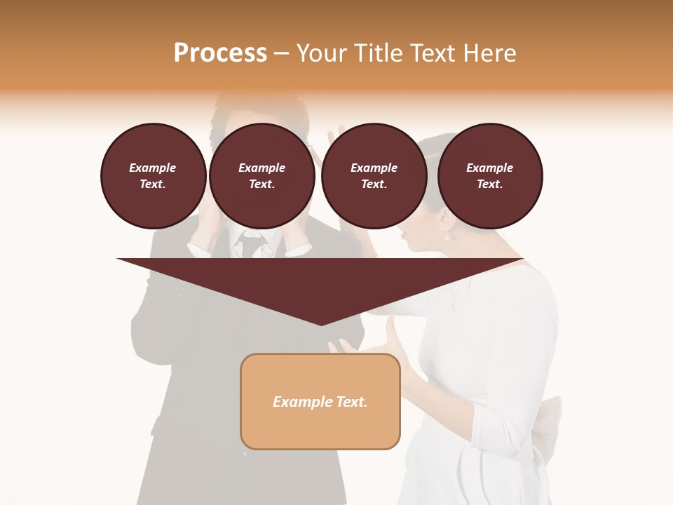 Dispute Ethnic Family PowerPoint Template