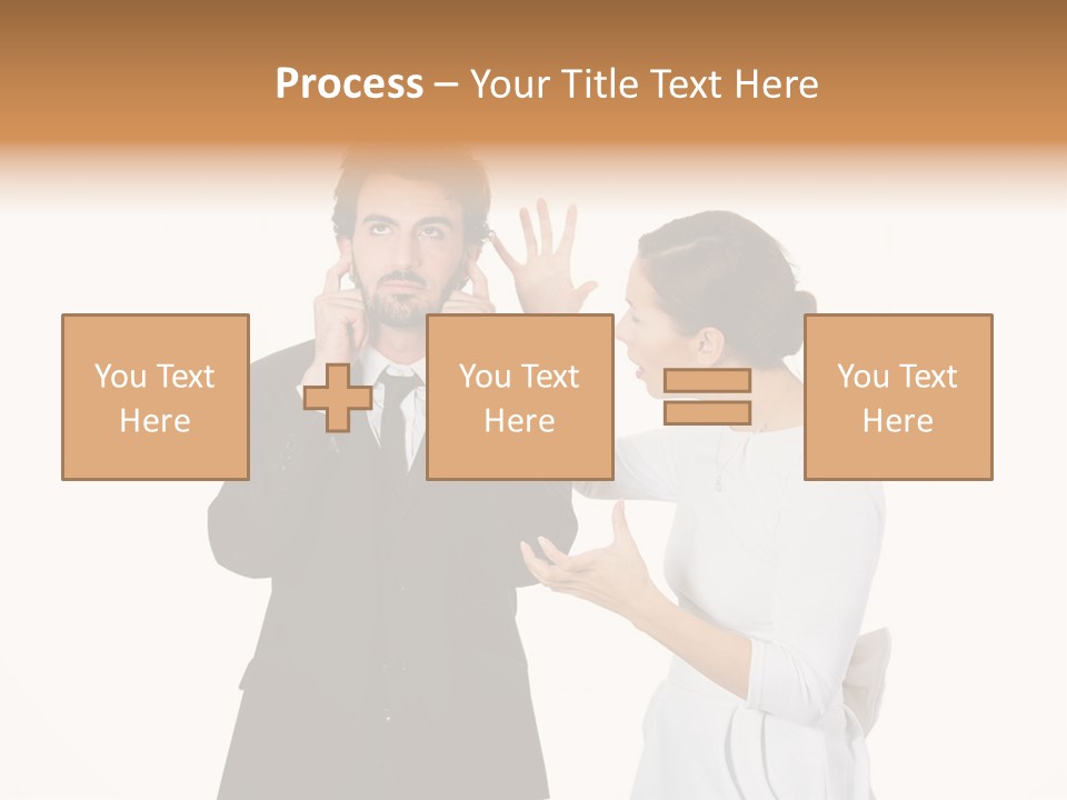 Dispute Ethnic Family PowerPoint Template