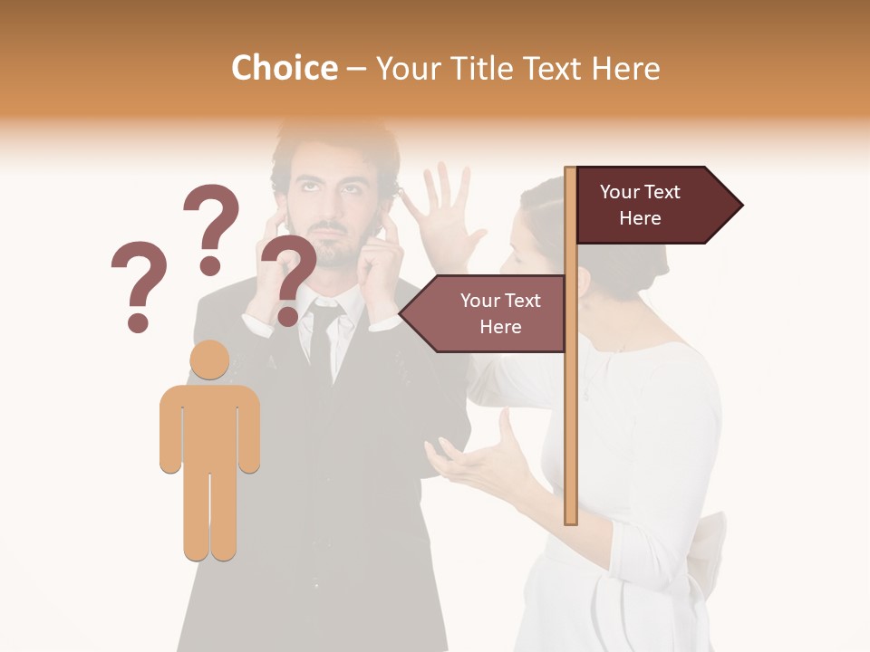 Dispute Ethnic Family PowerPoint Template